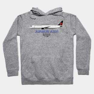 Airbus A321 - Air Canada "New Colours" Hoodie